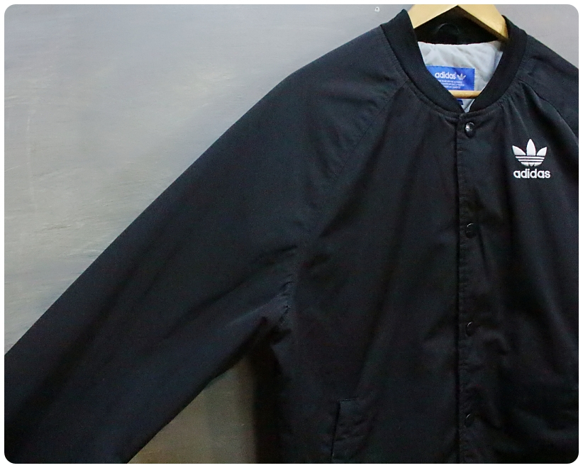 [100] 아디다스 엠브로이더드 안감누빔 봄버 자켓 | 데얼스 아웃도어 전문 플랫폼