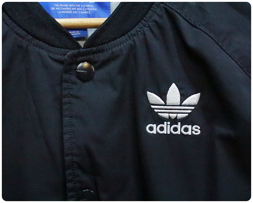 [100] 아디다스 엠브로이더드 안감누빔 봄버 자켓 | 데얼스 아웃도어 전문 플랫폼