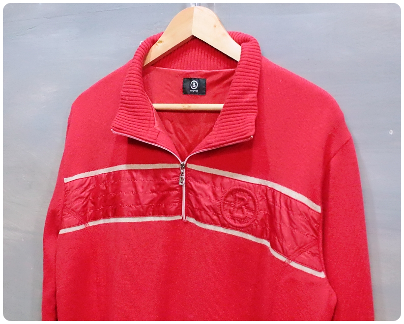 [105] 보그너 울 캐시미어 반집업 방풍 니트 | 데얼스 아웃도어 전문 플랫폼