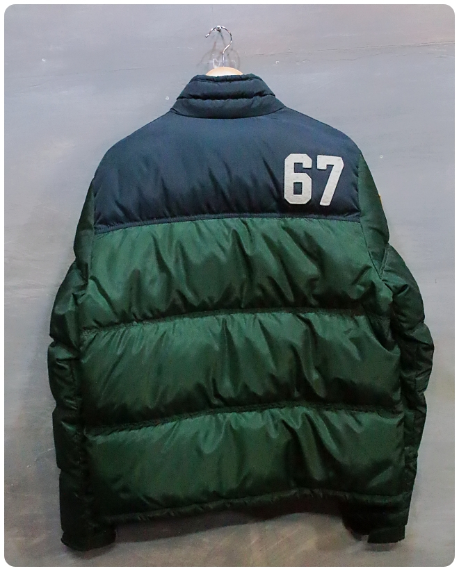 [L] 90s 폴로진스 랄프로렌 성조기 덕다운 패딩 점퍼 | 데얼스 아웃도어 전문 플랫폼