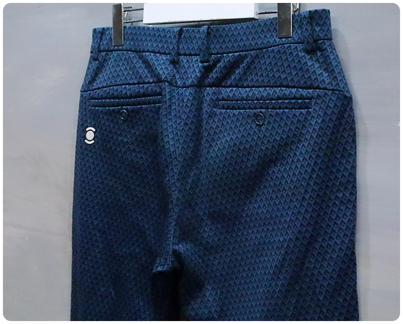 [32] 와이드앵글 골프 멜란지 프린트 기모 본딩 팬츠 | 데얼스 아웃도어 전문 플랫폼