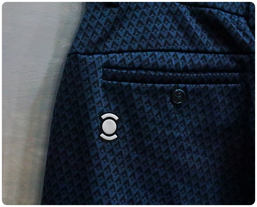 [32] 와이드앵글 골프 멜란지 프린트 기모 본딩 팬츠 | 데얼스 아웃도어 전문 플랫폼