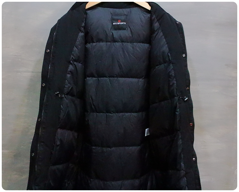 [100] 엠유스포츠 사파리 구스다운 롱 패딩 점퍼 | 데얼스 아웃도어 전문 플랫폼