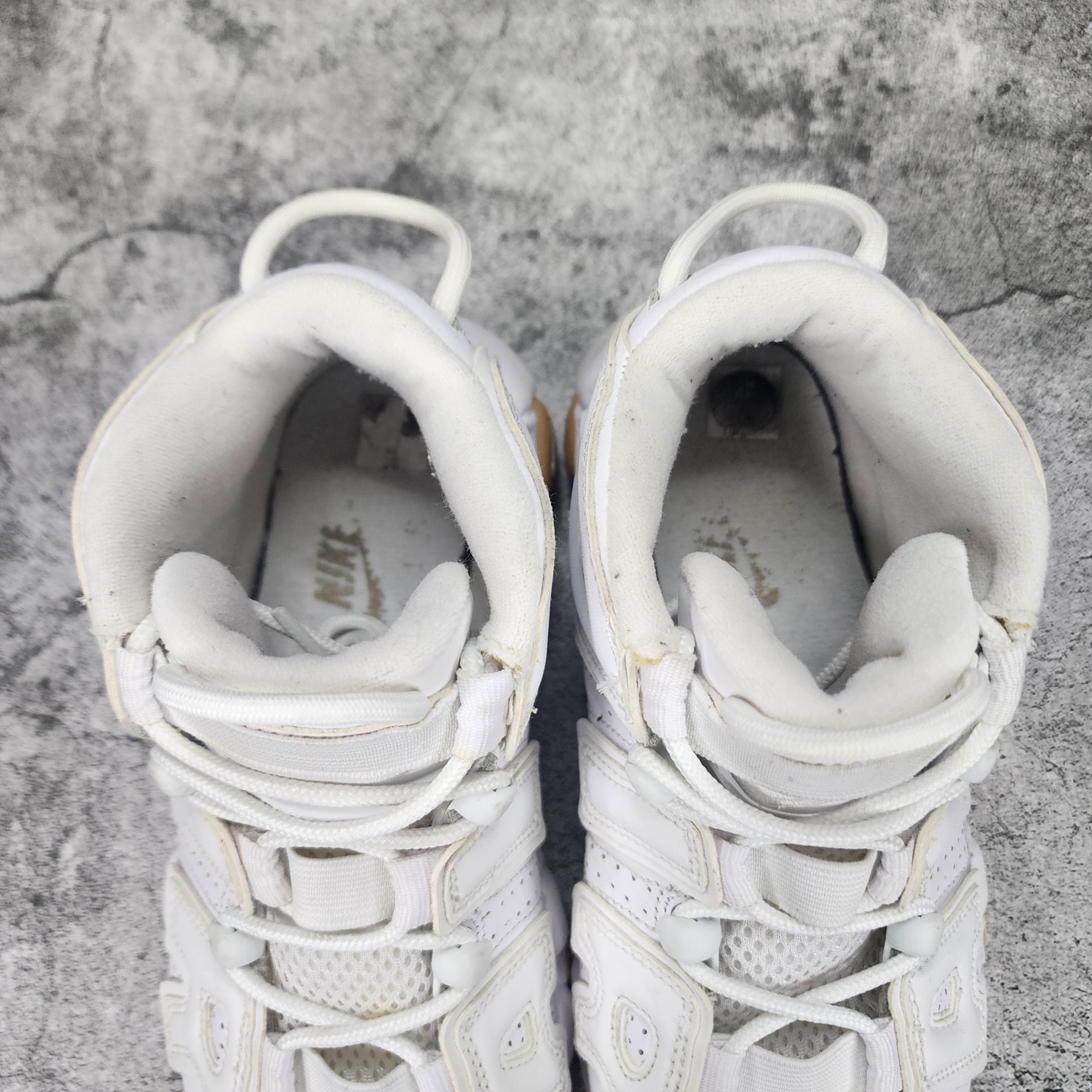 더블식스(정품)나이키 GS 에어포스 업템포 검솔 화이트 230 | 데얼스 아웃도어 전문 플랫폼