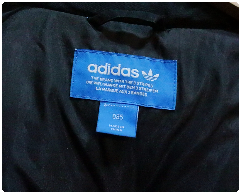 [85] 아디다스 오리지널 로고 덕다운 패딩 점퍼 | 데얼스 아웃도어 전문 플랫폼