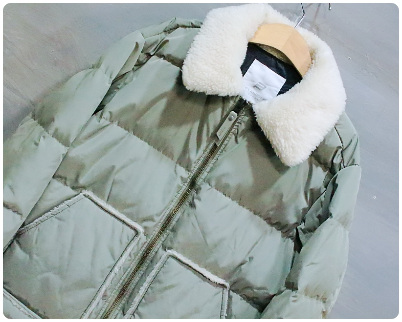 [85] 빈폴 스포츠 보아 플리스 구스다운 숏 패딩 점퍼 | 데얼스 아웃도어 전문 플랫폼