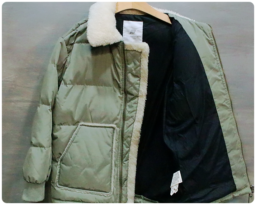 [85] 빈폴 스포츠 보아 플리스 구스다운 숏 패딩 점퍼 | 데얼스 아웃도어 전문 플랫폼