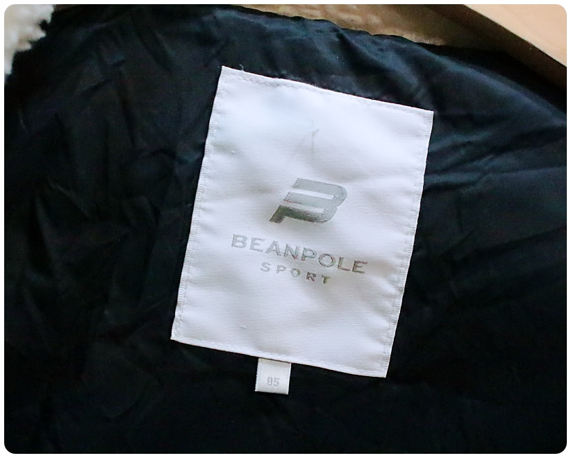 [85] 빈폴 스포츠 보아 플리스 구스다운 숏 패딩 점퍼 | 데얼스 아웃도어 전문 플랫폼