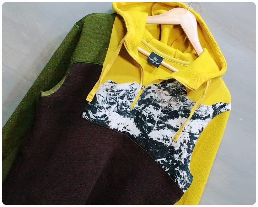 [100] 코오롱스포츠 니트 반집업 기모 후드티 | 데얼스 아웃도어 전문 플랫폼