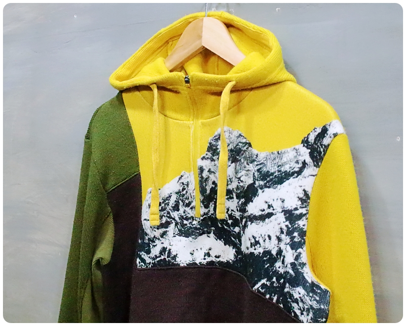 [100] 코오롱스포츠 니트 반집업 기모 후드티 | 데얼스 아웃도어 전문 플랫폼