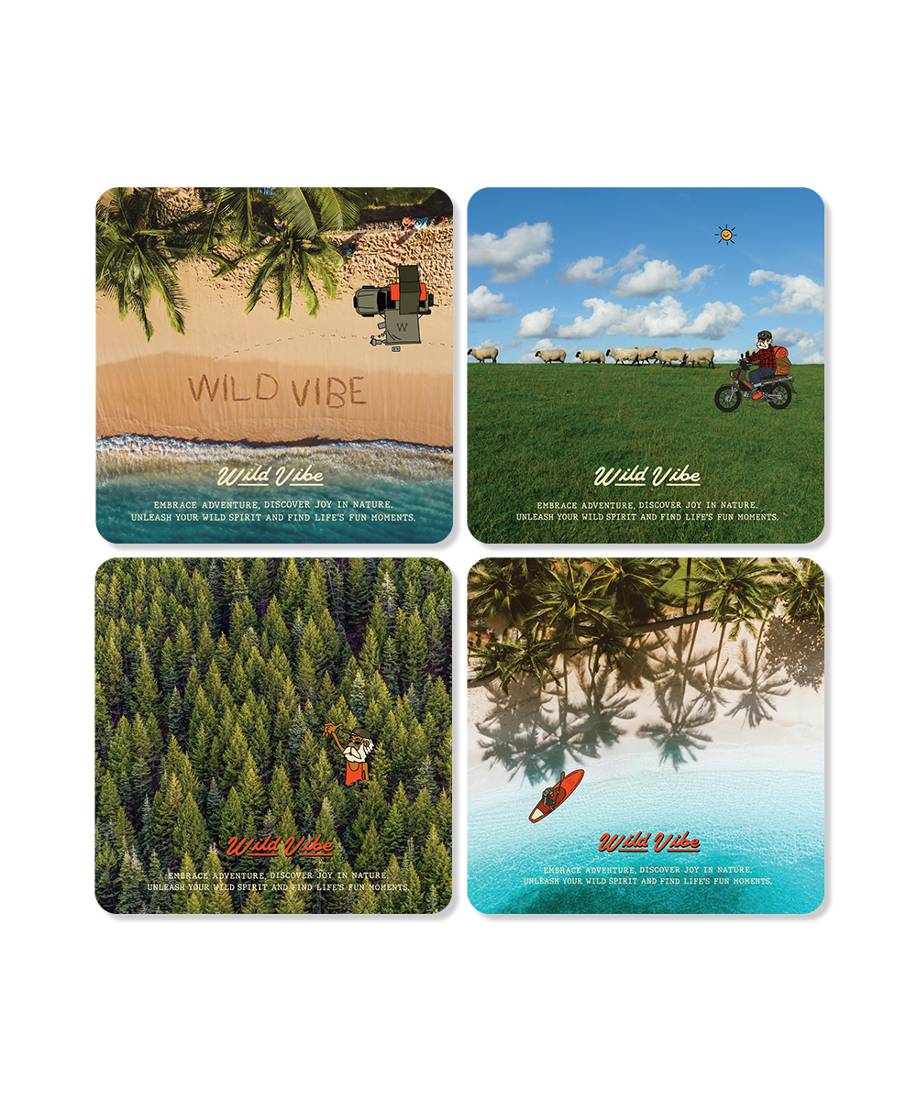 와일드바이브 일회용 종이 컵 코스터 | 데얼스 아웃도어 전문 플랫폼