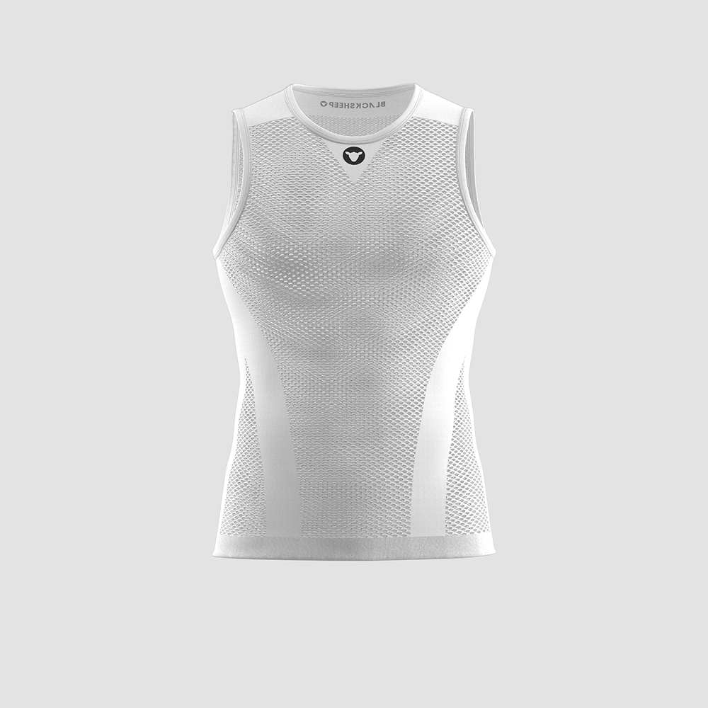 블랙쉽 에센셜 3D 니트 베이스레이어 화이트 공용 | 데얼스 아웃도어 전문 플랫폼