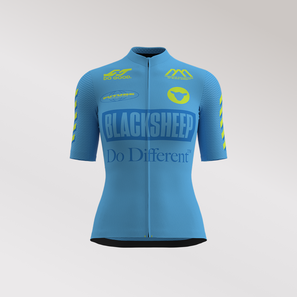 블랙쉽 사이클링 에어로 반팔 져지 퓨처 페이디드 블루 여성 | 데얼스 아웃도어 전문 플랫폼