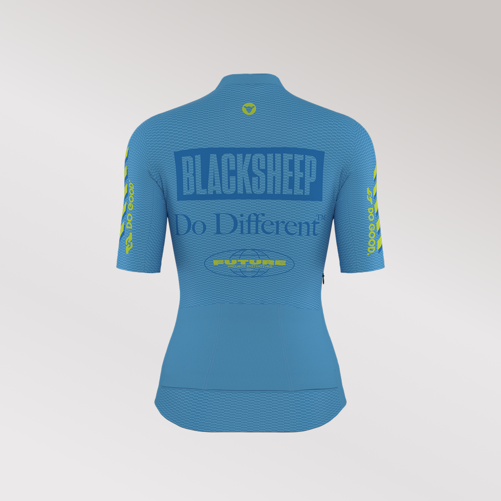 블랙쉽 사이클링 에어로 반팔 져지 퓨처 페이디드 블루 여성 | 데얼스 아웃도어 전문 플랫폼