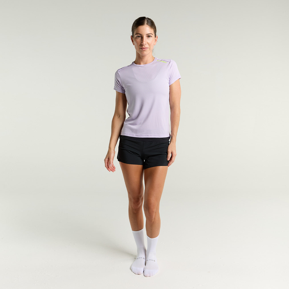블랙쉽 드라이 반팔 티 파스텔 라일락 여성 | 데얼스 아웃도어 전문 플랫폼