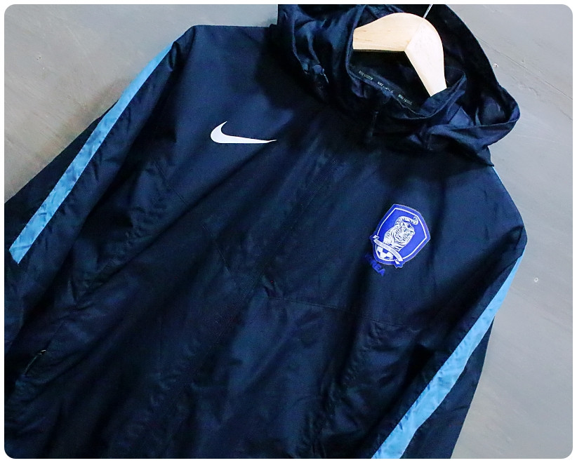 [XL] 나이키 15-16 대한민국 국대 선수용 바람막이 레인자켓 | 데얼스 아웃도어 전문 플랫폼