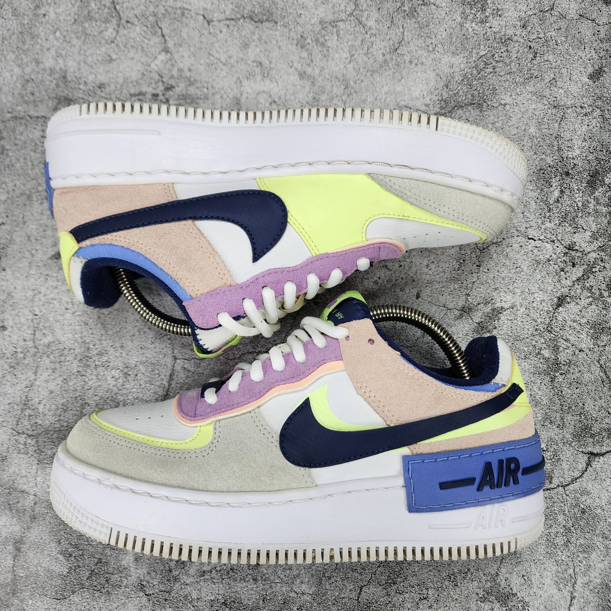 더블식스(정품)나이키 에어포스1 쉐도우 포톤 더스트 로얄 펄스 240 | 데얼스 아웃도어 전문 플랫폼