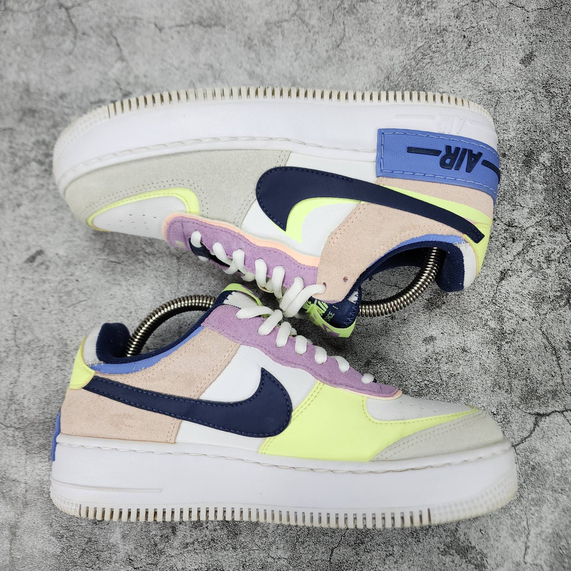 더블식스(정품)나이키 에어포스1 쉐도우 포톤 더스트 로얄 펄스 240 | 데얼스 아웃도어 전문 플랫폼