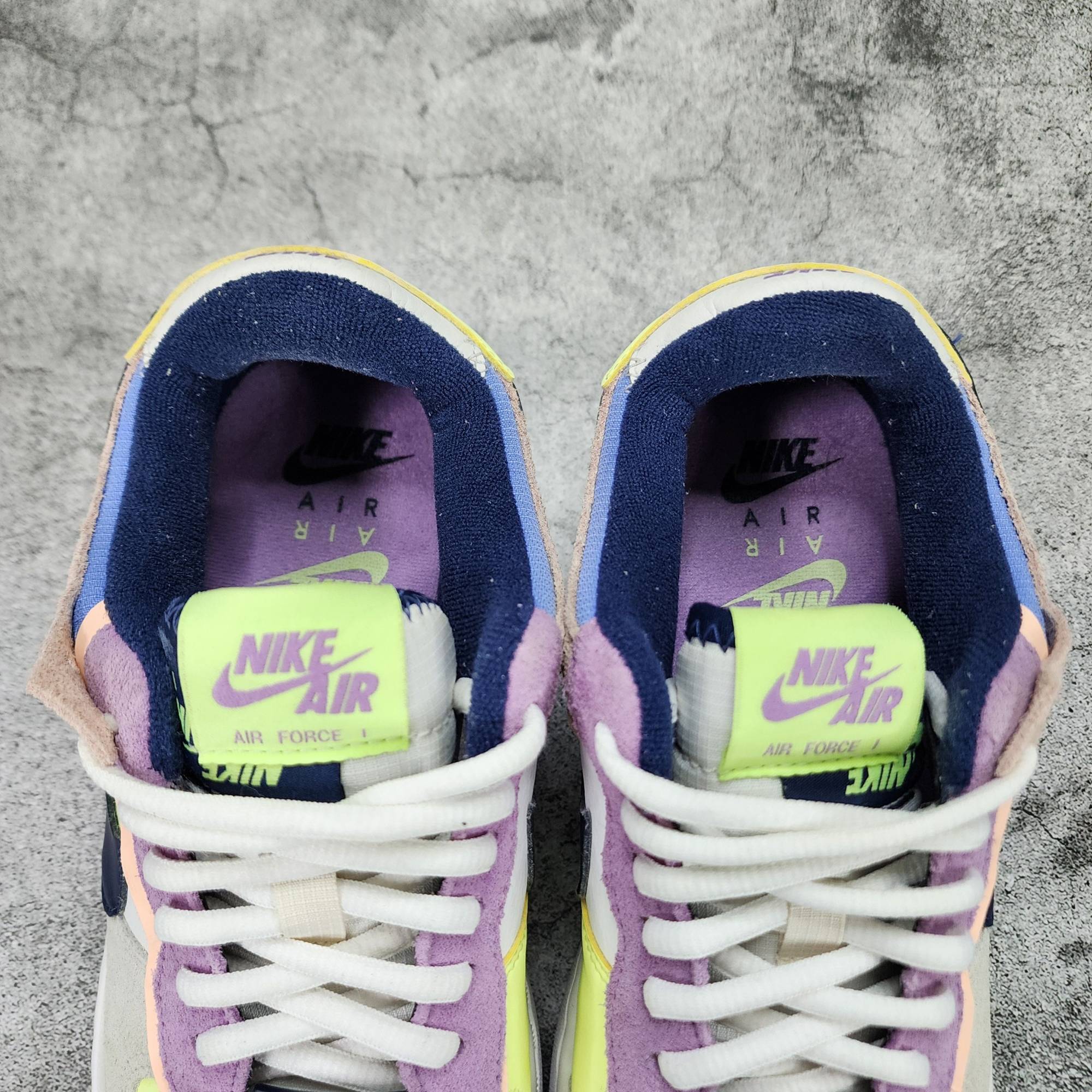 더블식스(정품)나이키 에어포스1 쉐도우 포톤 더스트 로얄 펄스 240 | 데얼스 아웃도어 전문 플랫폼