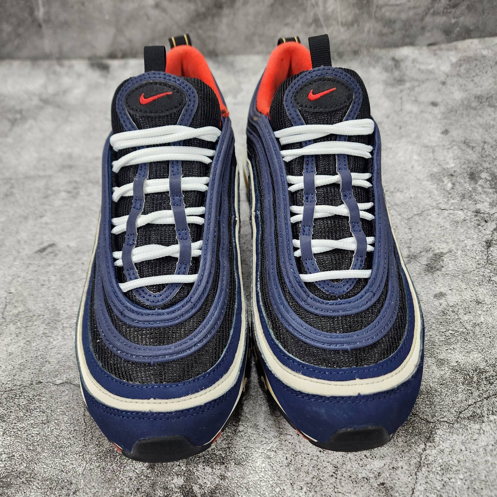 더블식스(정품)나이키 에어맥스97 GS 미드나잇네이비 240 | 데얼스 아웃도어 전문 플랫폼