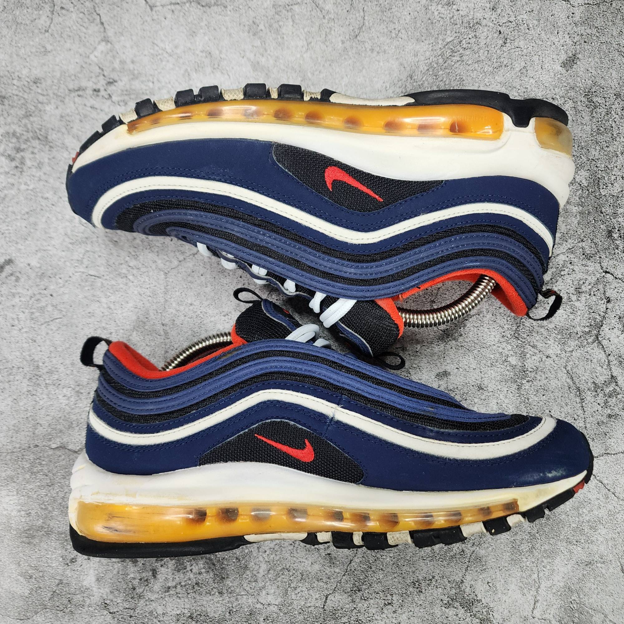 더블식스(정품)나이키 에어맥스97 GS 미드나잇네이비 240 | 데얼스 아웃도어 전문 플랫폼