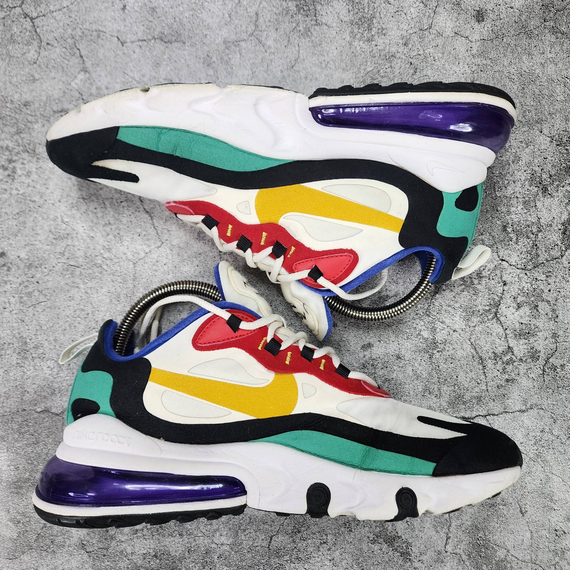 더블식스(정품)나이키 에어맥스270 리액트 바우하우스 255 | 데얼스 아웃도어 전문 플랫폼