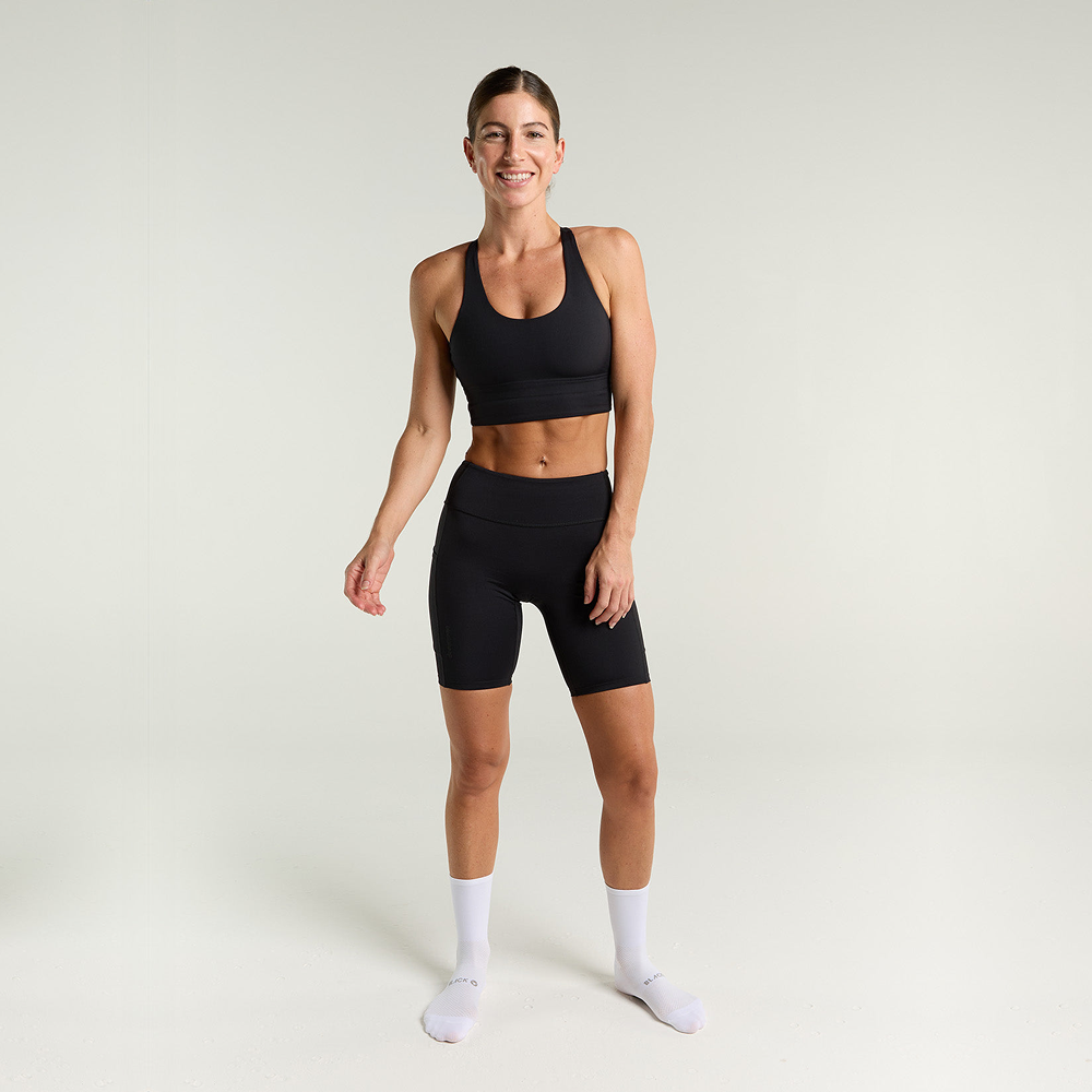 블랙쉽 플렉스 하프 타이즈 2.0 블랙 여성 | 데얼스 아웃도어 전문 플랫폼