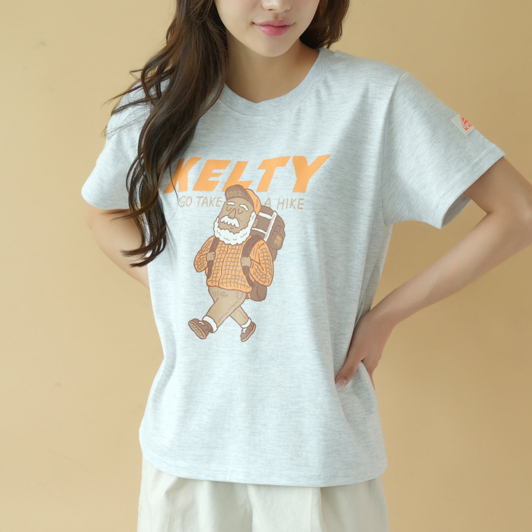 켈티 DK 티셔츠_화이트멜란지 | 데얼스 아웃도어 전문 플랫폼