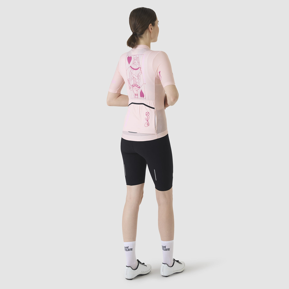 카페 드 사이클리스트 엔젤린 레이스 반팔 져지 카드 샤프 로사 여성 | 데얼스 아웃도어 전문 플랫폼