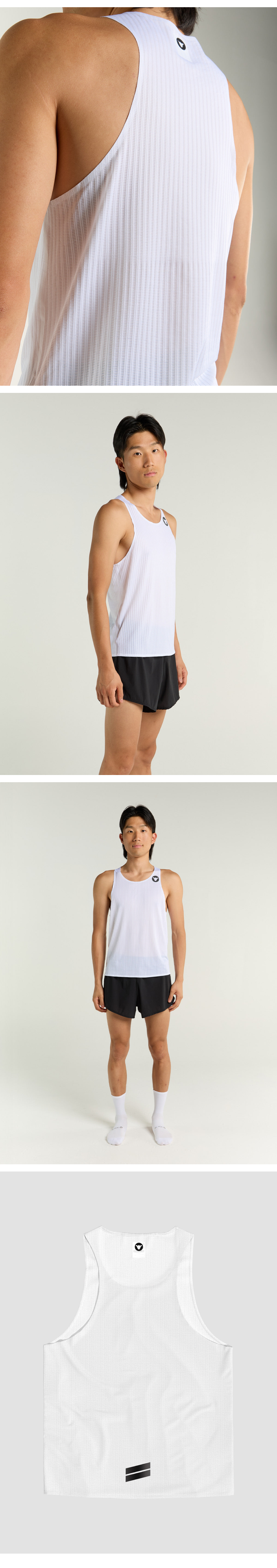 블랙쉽 플라이 싱글렛 화이트 남성