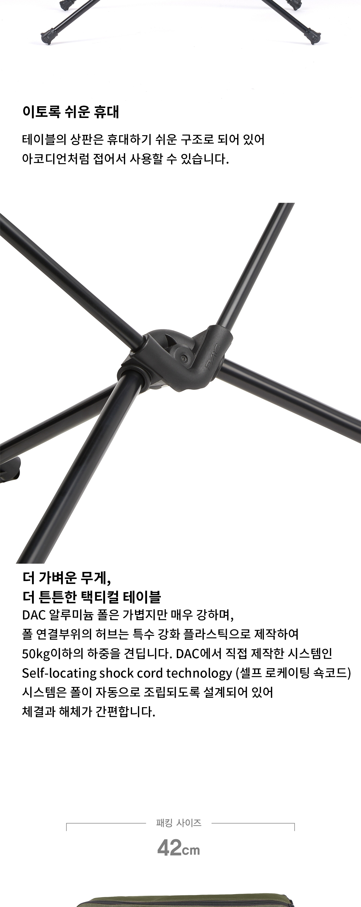[헬리녹스] 택티컬 테이블 미디움 밀리터리 올리브