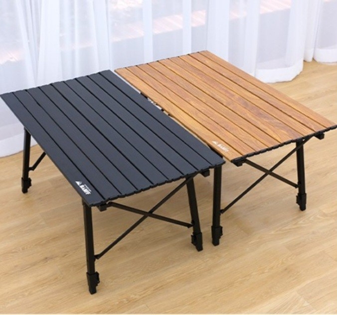 BANFF POLDING ROLLUP TABLE 90밴프 폴딩 롤업 캠핑테이블 블랙 새제품 미밴프 폴딩 롤업 캠핑테이블 블랙 새제품  | 데얼스 아웃도어 전문 플랫폼