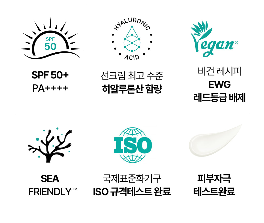 [1+1 할인] 부쉬맨 히알루론산 데일리 선크림 50ml SPF50+ PA++++
