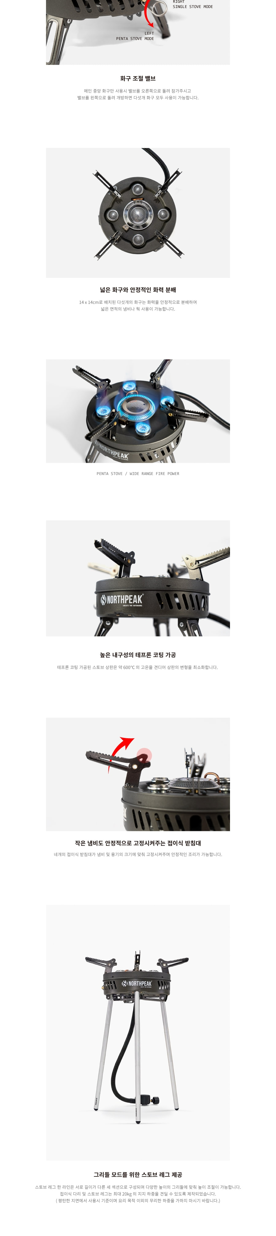 노스피크 펜타 스토브