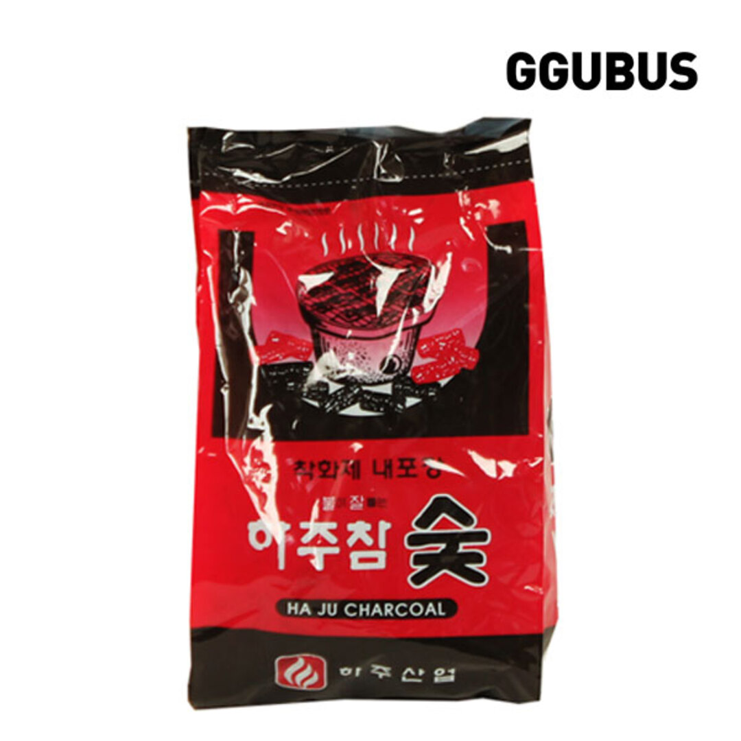 [꾸버스] 하주참숯 700g 봉지 - 캠핑바베큐숯 | 데얼스 아웃도어 전문 플랫폼