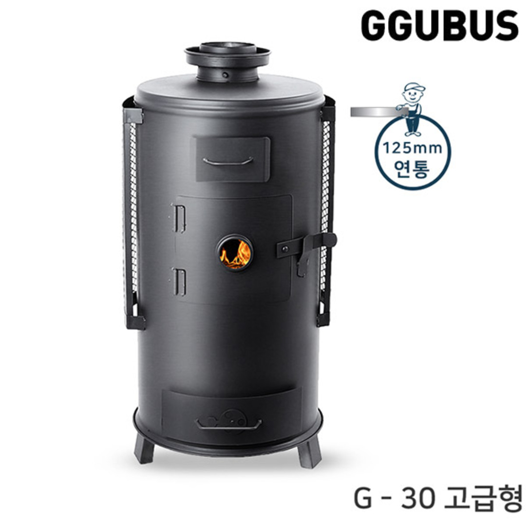[꾸버스] G-30 고급형 - 화목난로/캠핑난로