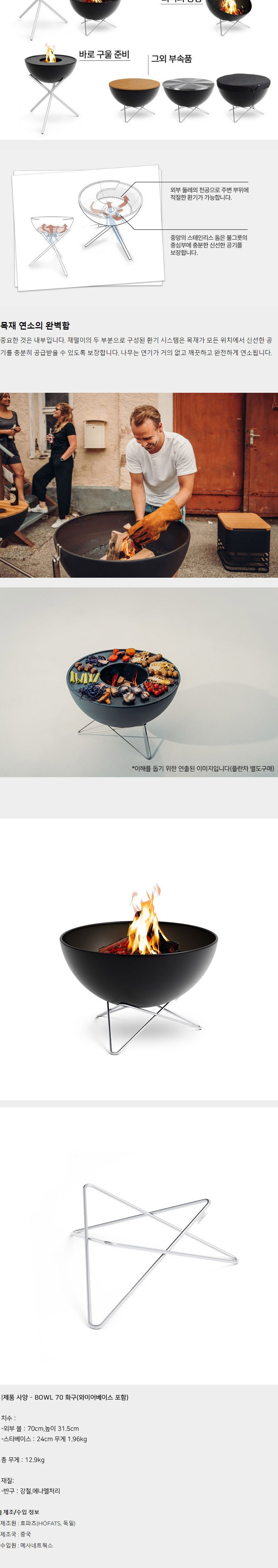 호파츠 볼 BOWL 70 로우 세트 H00257