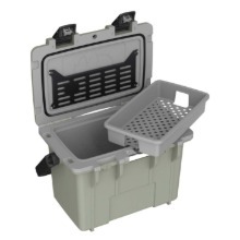 [Pelican Elite Coolers] 펠리칸 아이스박스 엘리트 쿨러 14QT (13.25L) 세이지/그레이 | 데얼스 아웃도어 전문 플랫폼