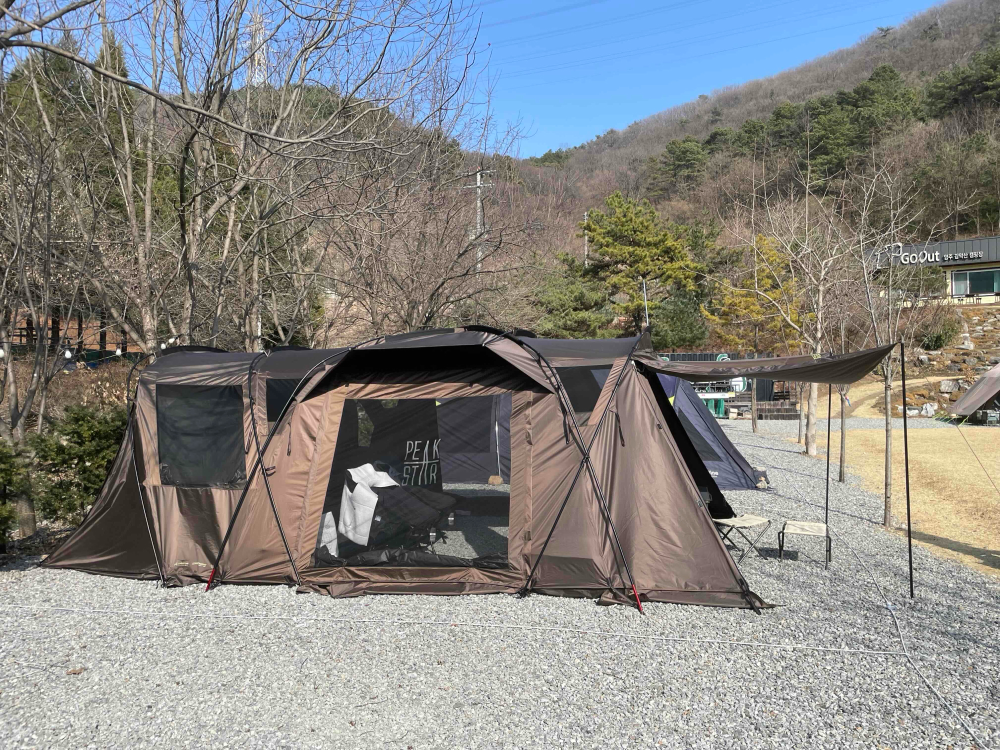 아웃코스피스타 리빙쉘 텐트  거실형 텐트 | 데얼스 아웃도어 전문 플랫폼
