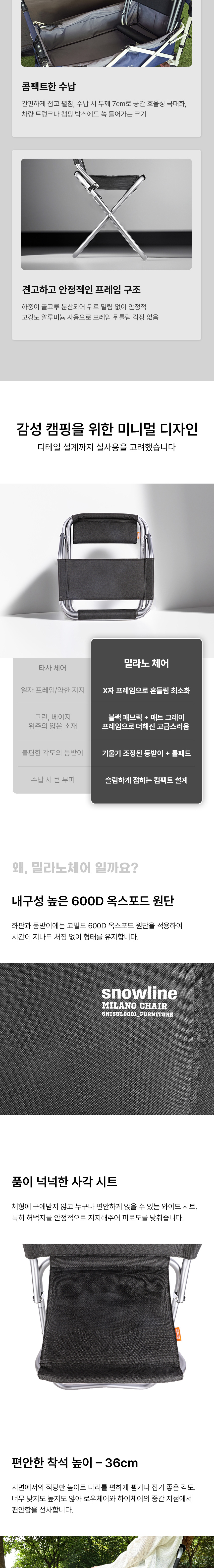 [스노우라인] 밀라노체어