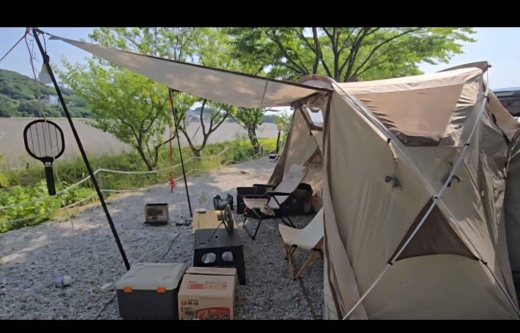 네이처하이크 사이드 차박텐트 (자립도 가능) | 데얼스 아웃도어 전문 플랫폼