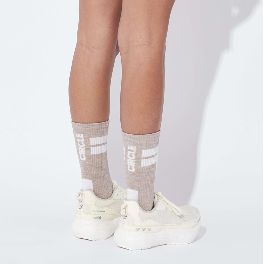 써클 슈퍼내추럴 러닝 삭스 양말 포실 브라운 공용 | 데얼스 아웃도어 전문 플랫폼