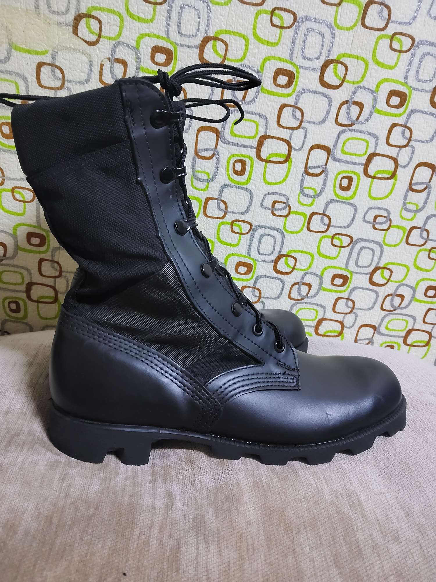 웰코 파나마솔 정글화 블랙 미사용신품 260 | 데얼스 아웃도어 전문 플랫폼