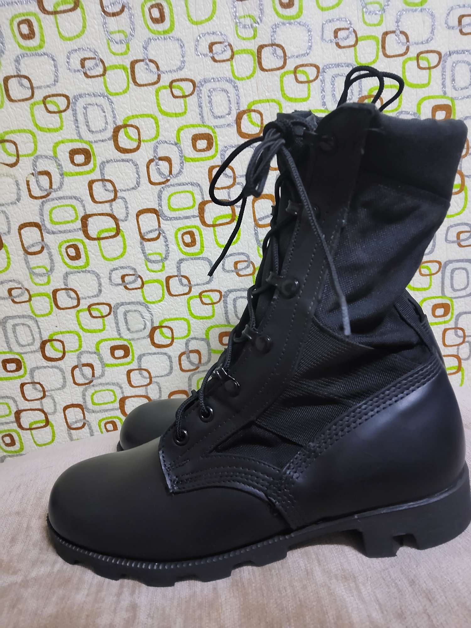 웰코 파나마솔 정글화 블랙 미사용신품 260 | 데얼스 아웃도어 전문 플랫폼