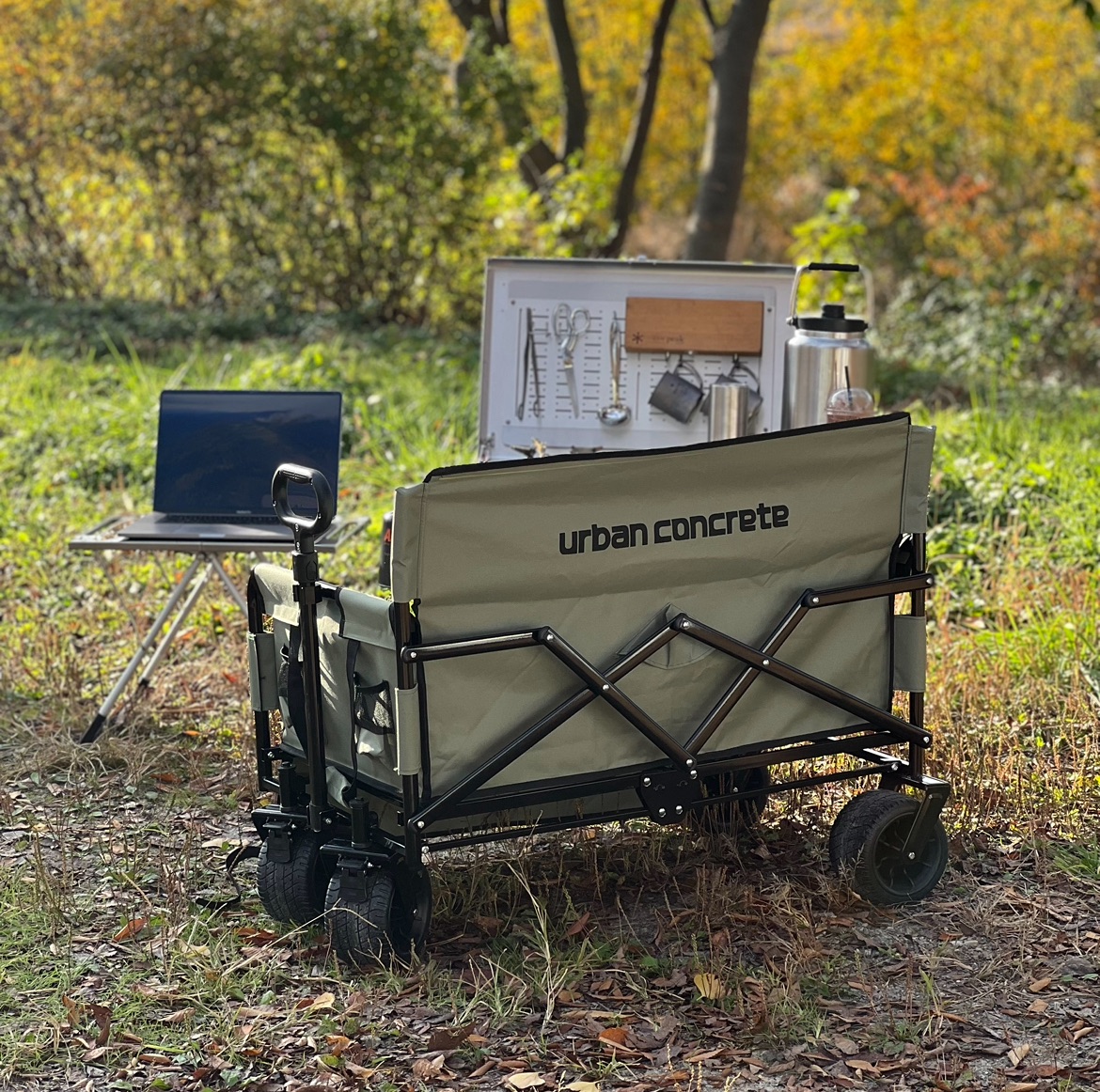 어반콘크리트 캠핑 웨건 판매합니다. | 데얼스 아웃도어 전문 플랫폼