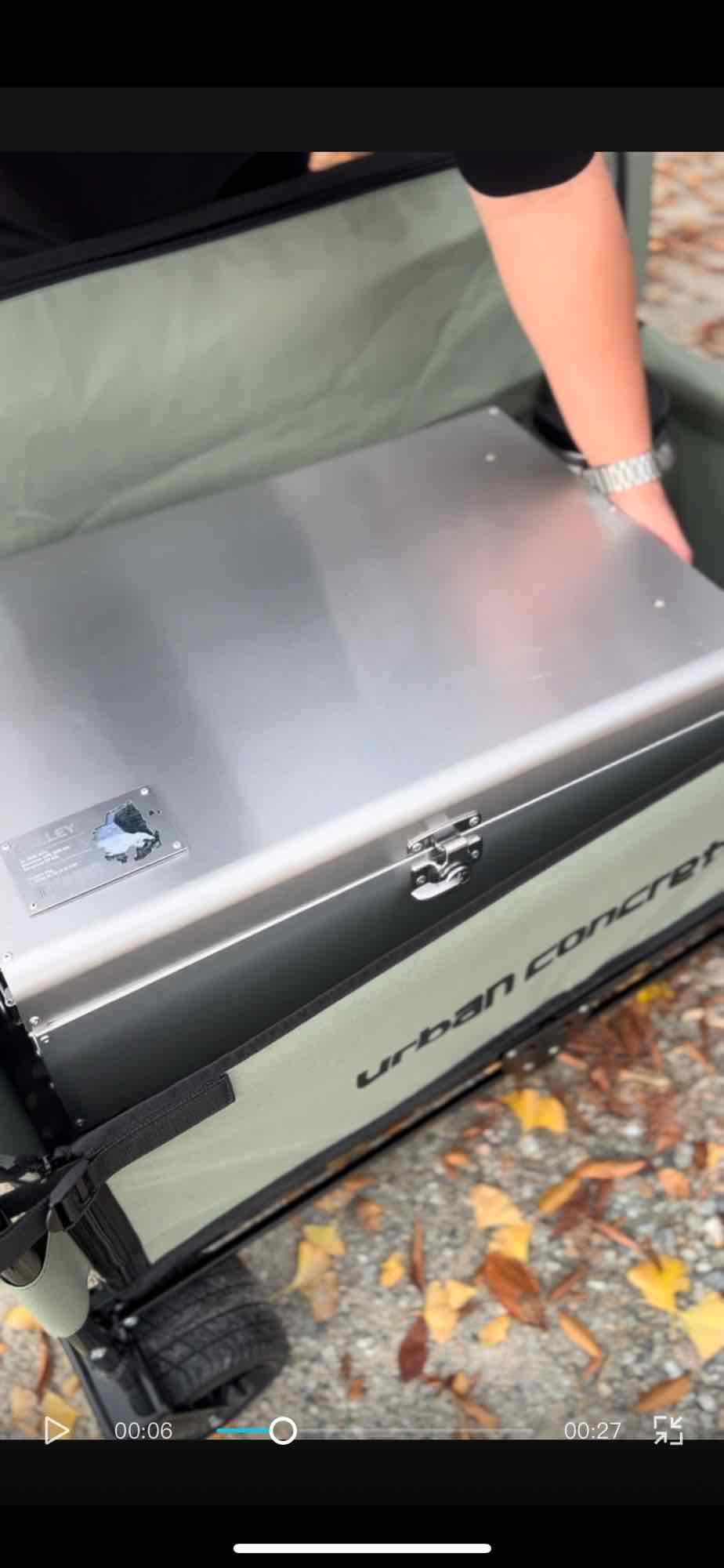 어반콘크리트 캠핑 웨건 판매합니다. | 데얼스 아웃도어 전문 플랫폼