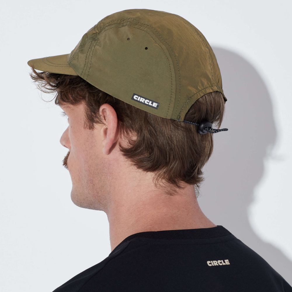 써클 플래닛 러닝 캡 모자 2.0 모스 그린 공용 | 데얼스 아웃도어 전문 플랫폼