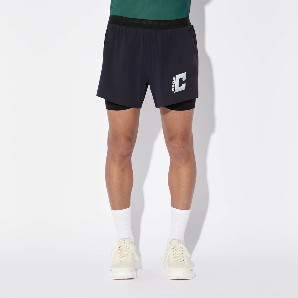 써클 레전드 2in1 쇼츠 네이비 남성 | 데얼스 아웃도어 전문 플랫폼
