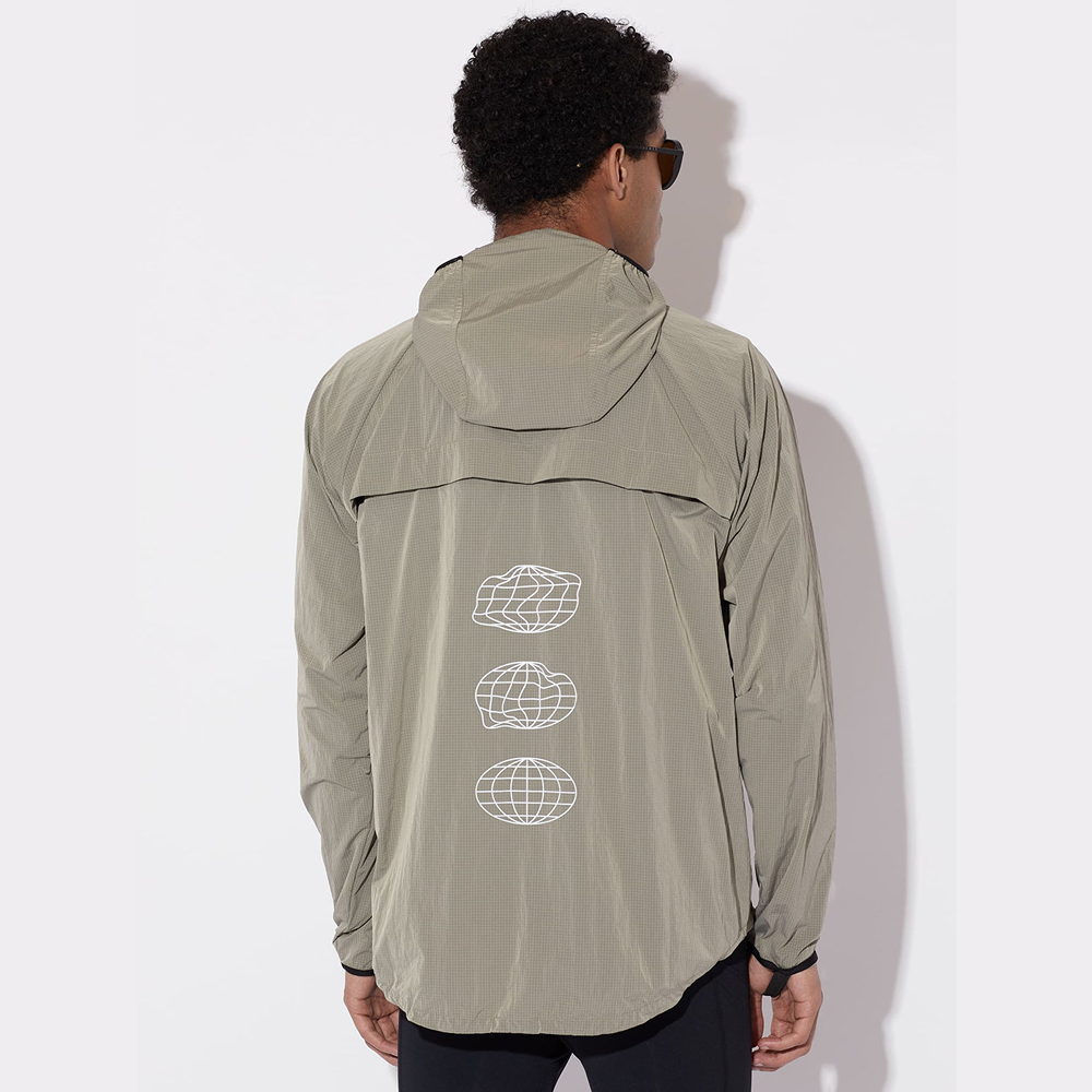 써클 윈드러너 바람막이 자켓 포실 브라운 남성 | 데얼스 아웃도어 전문 플랫폼