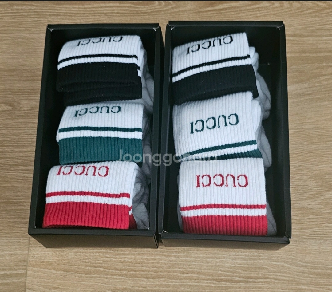 구찌골프양말2세트 새상품 미개봉  | 데얼스 아웃도어 전문 플랫폼